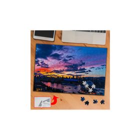 E401F Renkli Gökyüzü Akşamüstü 240 Parça Puzzle Yapboz Tablo
