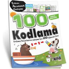 Eag Okul Öncesi 100 Kodlama - Kolektif - Niha Yayınları
