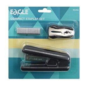 Eagle S5147CS 24/6 Zımba Makinesi + 20 Sayfa Diker Tel Sökücü ve Zımba Teli Set