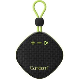 Earldom A34 BT 5.3 Siyah Yeşil Mini Kablosuz Hoparlör