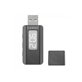 Earldom BR17 Siyah Bt 5.3 Sd Kart ve Aux Çıkışlı Arama Destekli Dijital Ekranlı 2in1 USB