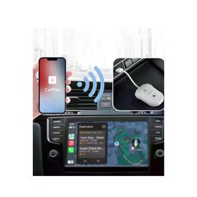 Earldom CP01 2in1 Type-C to Beyaz USB Dönüştürücülü Kablosuz CarPlay Adaptör