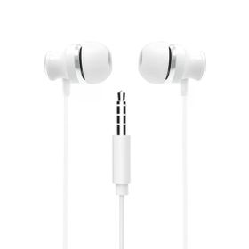 Earldom E37 Beyaz 1.2m 3.5 mm Jaklı Kablolu Kulaklık