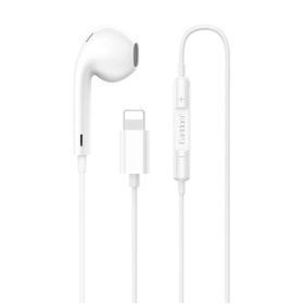 Earldom E72L Beyaz Tek Kulak İçin Lightning Bt 5.0 Kablolu Kulaklık