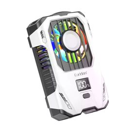 Earldom F15 RGB Beyaz Radyatör Telefon Soğutucu Fan