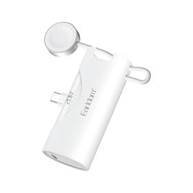 Earldom PD46 5.000 mAh Type-C 20 W Hızlı Şarj Mini Beyaz Powerbank