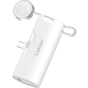 Earldom PD46 5.000 mAh Type-C 20 W Hızlı Şarj Mini Beyaz Powerbank