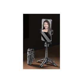 Earldom ZP33 Siyah 360 Derece Ayarlanabilir Açılı BT Tripodlu Selfie Çubuğu