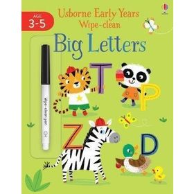 Early Years Wipe Clean Big Letters-Usborne Publishing