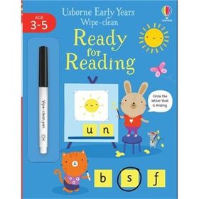 Early Years Wipe Clean Ready For Reading-Usborne Publishing