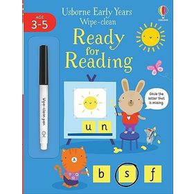 Early Years Wipe Clean Ready For Reading-Usborne Publishing