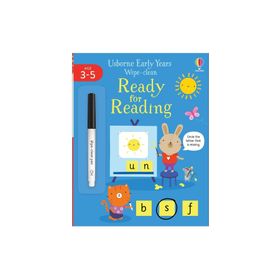 Early Years Wipe Clean Ready For Reading-Usborne Publishing