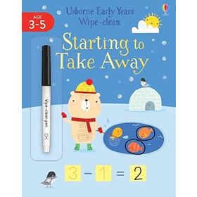 Early Years Wipe clean Starting To Take Away-Usborne Publishing