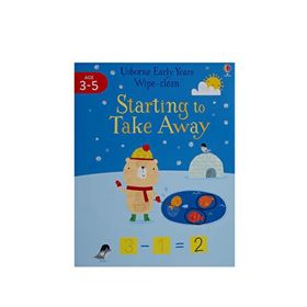 Early Years Wipe clean Starting To Take Away-Usborne Publishing