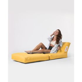 Earmut Siesta Koltuk Yatak Sarı Puf