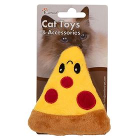 Eastland 11 cm Catnipli Hışırtılı Peluş Pizza Kedi Oyuncağı