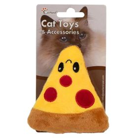 Eastland 11 cm Catnipli Hışırtılı Peluş Pizza Kedi Oyuncağı