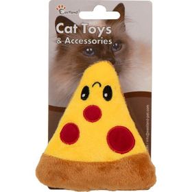 Eastland 11 cm Catnipli Hışırtılı Peluş Pizza Kedi Oyuncağı