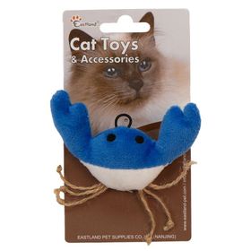 Eastland 11 cm Catnipli Peluş Yengeç Kedi Oyuncağı