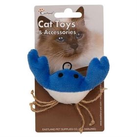 Eastland 11 cm Catnipli Peluş Yengeç Kedi Oyuncağı