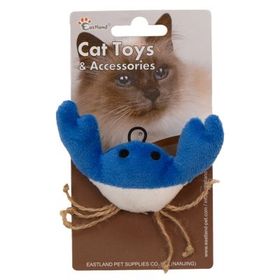 Eastland 11 cm Catnipli Peluş Yengeç Kedi Oyuncağı