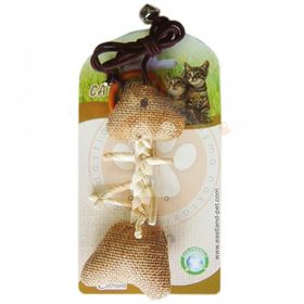 Eastland 11x4,5 cm Lastikli Kılçık Kedi Oyuncağı
