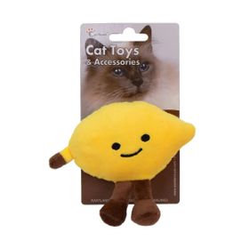 Eastland 12.5 cm Catnipli Hışırtılı Peluş Limon Kedi Oyuncağı