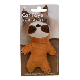 Eastland 12 cm Catnipli Peluş Tembel Hayvan Kedi Oyuncağı