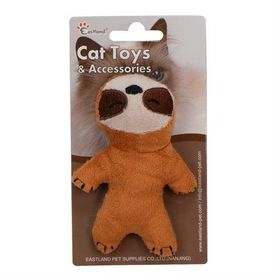 Eastland 12 cm Catnipli Peluş Tembel Hayvan Kedi Oyuncağı