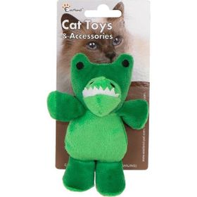 Eastland 12 cm Kedi Otlu Peluş Timsah Kedi Oyuncağı