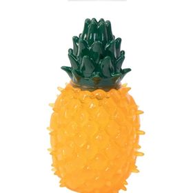 Eastland 12x7 cm Ananas Öten Plastik Köpek Oyuncağı