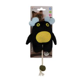 Eastland 18 cm Catnipli Peluş Siyah Canavar Kedi Oyuncağı