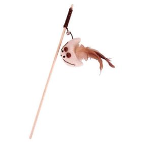 Eastland 40 cm Çıngıraklı Tahta Kedi Oltası