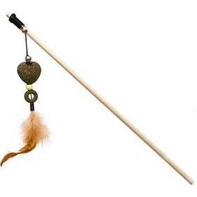 Eastland 40 cm Tüylü Catnipli Kedi Otlu Kalp Kedi Oyuncağı