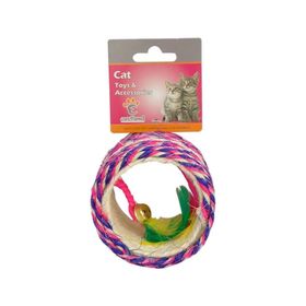 Eastland 520-554354 6 cm İpli Kedi Oyuncak Silindir