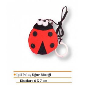 Eastland 7 cm İpli Peluş Uğur Böceği