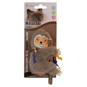 Eastland Catnipli Tembel Hayvan 8.5 cm Peluş Kedi Oyuncağı