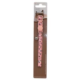 Eastland Klipsli Leopar Baskılı 22-30 cm Kedi Tasması