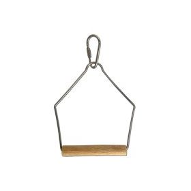 Eastland Kuşlar İçin 9x12 cm Ahşap Salıncak