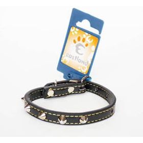 Eastland Metal Aksesuarlı Deri Boyun 31 cm Köpek Tasması