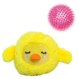 Eastland Öten Peluş Civciv Çap 8.5 cm Köpek Oyuncağı