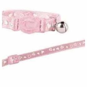 Eastland PG-897 Plastik Çıngıraklı Pembe Kedi Tasması