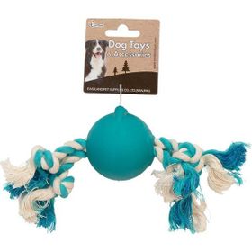 Eastland Stres İpli Plastik Kedi Kafası 7.5 cm Köpek Oyuncağı