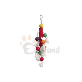 Eastland Stres İpli Renkli 28 cm Toplu Kuş Oyuncağı