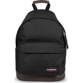 Eastpak EK0008110081 Wyoming Altı Derili Black Sırt Çantası