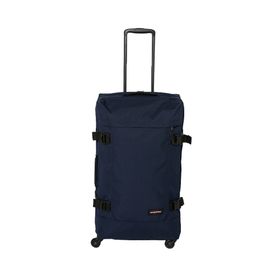 Eastpak TRANS4 L Mavi Unisex Çekçekli Kumaş Valiz