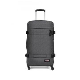 Eastpak TRANSIT'R 4 M Koyu Gri Unisex Çekçekli Kumaş Valiz