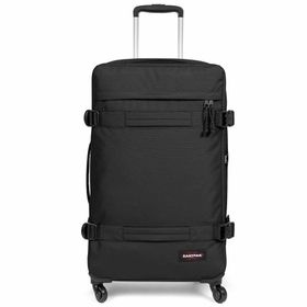 Eastpak Transit'R Siyah Büyük Boy 4 Tekerlekli Valiz