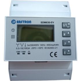 Eastron SDM630-EV Tek ve Üç Fazlı Elektrik Sistemleri İçin 96 x 96 mm Din Ray Akıllı Sayaç