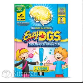 Easy DGS Dikkati Güçlendirme Seti 2. Kademe B Kitapçığı 4 - 7 Yaş - Adeda Yayınları